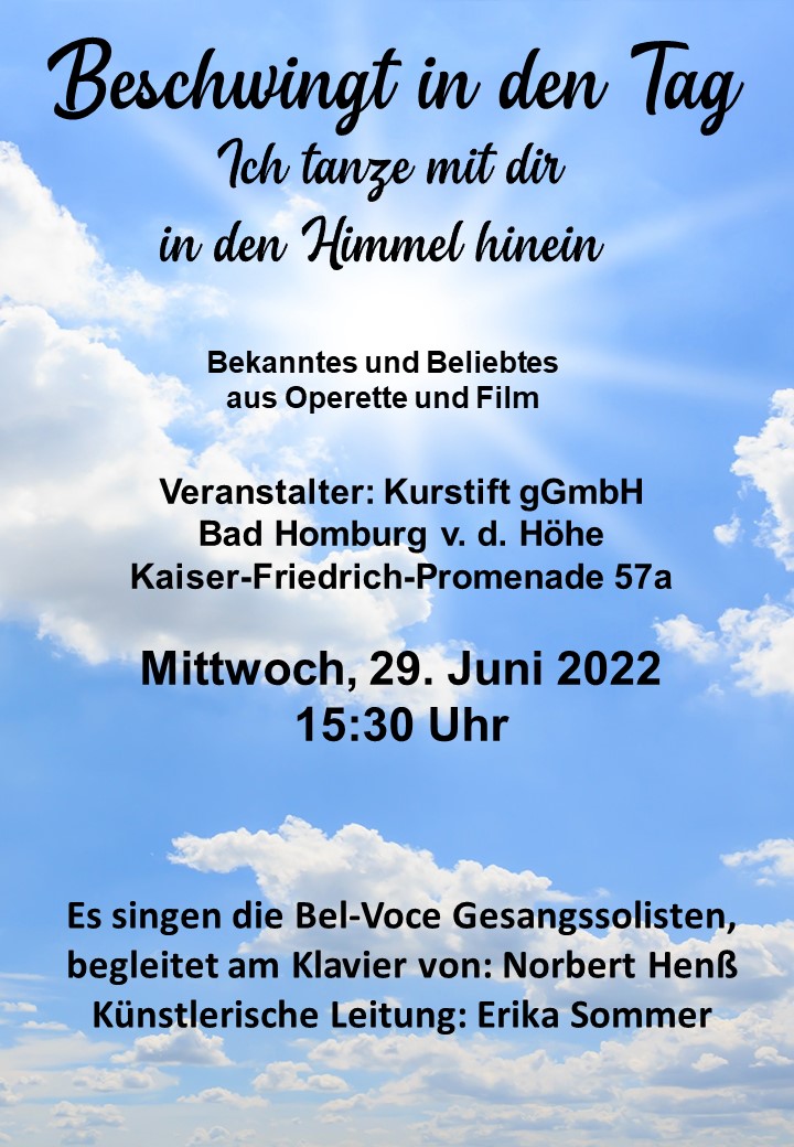 Plakat Bad Homburg für 2022